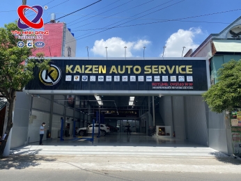 Hình Ảnh Lắp Đặt Cầu Nâng Peak cho  Garage Kaizen Auto Quận 12