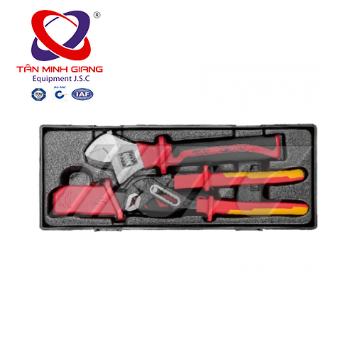 JTC-K9031 3PCS INSULATED WRENCH SET