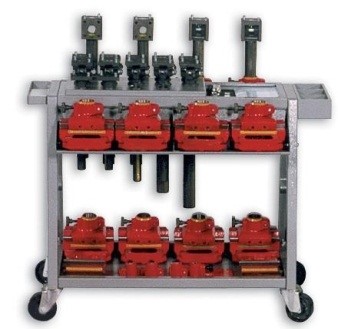 Xe đẩy để các bộ jig