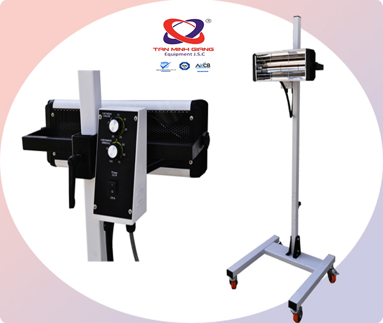 Đèn sơn sấy hồng ngoại loại 1 bóng